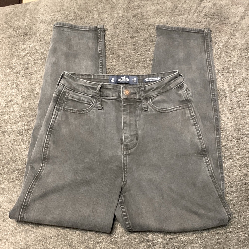 Hollister Women's High Rise Jeans - Gray